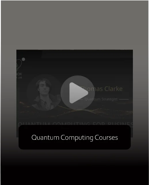 quantum computing courses poster