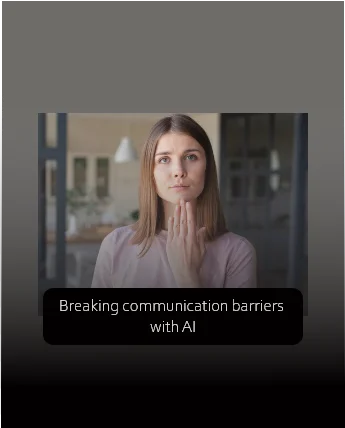 woman saying deaf with sign language