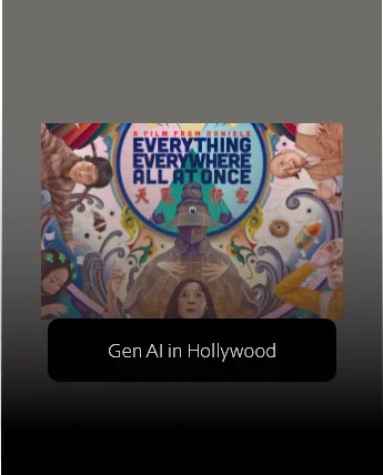 gen ai in hollywood image with movie everything everywhere all at once