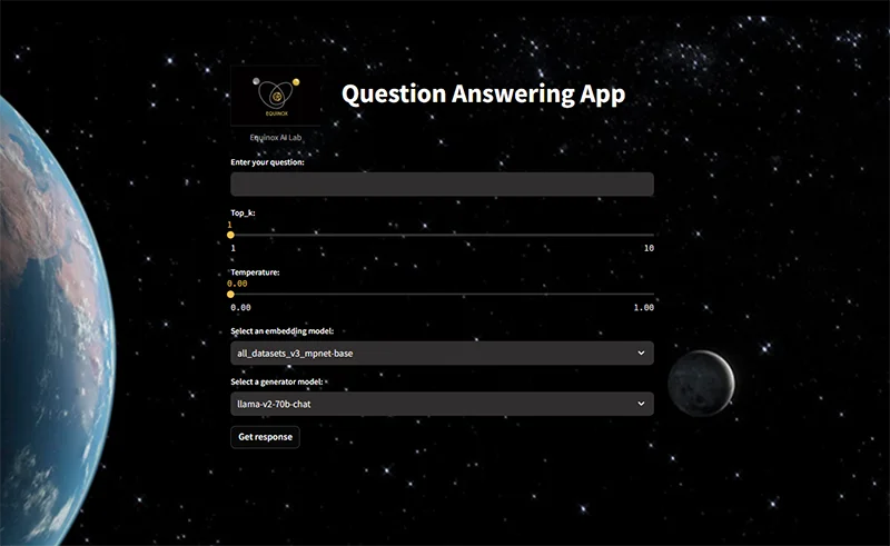 question answering system equinox